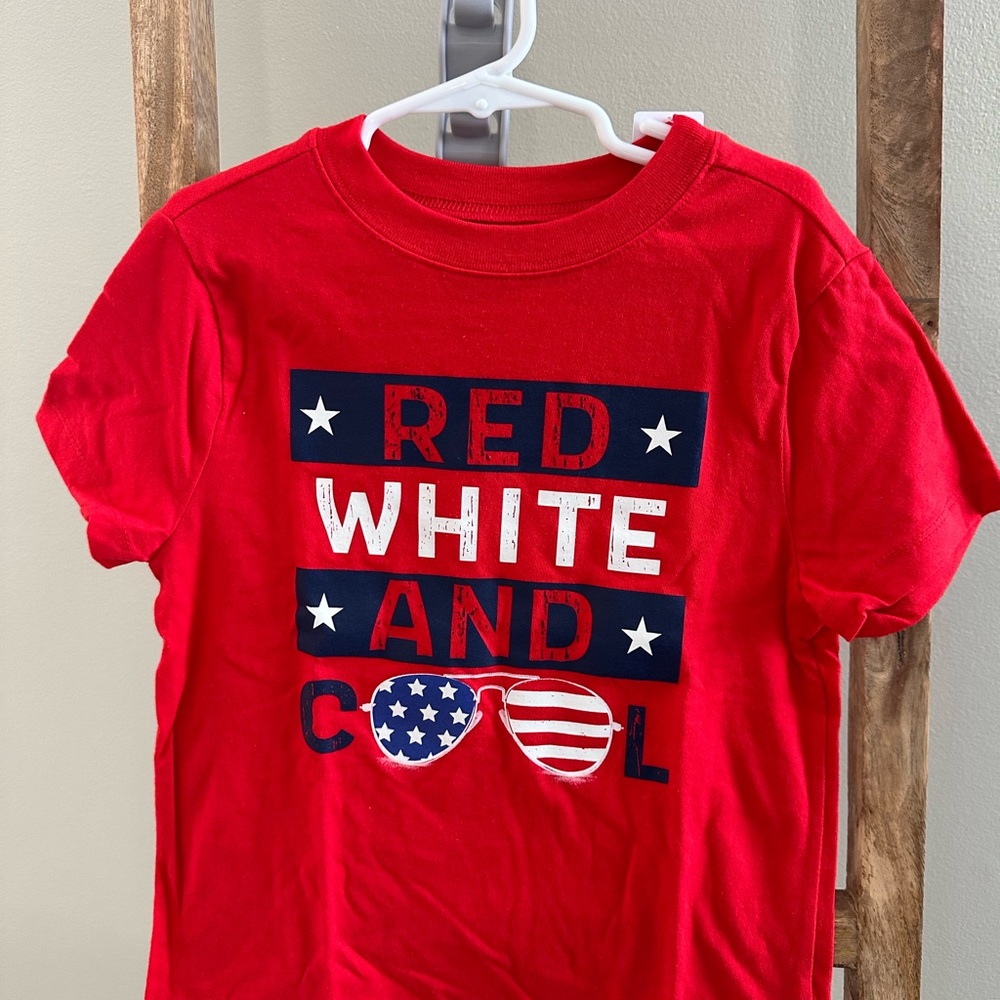 Carter's Red Patriotic Graphic Tee
